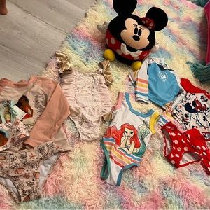 Disney Bathing Suits (3T)